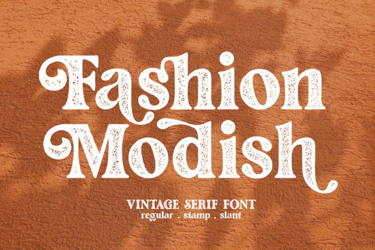 Fashion Modish font