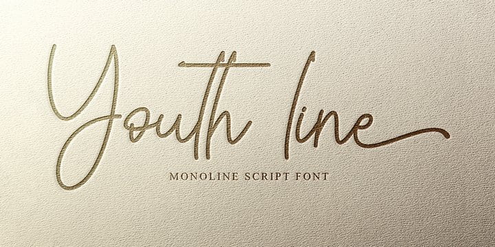 Youth Line font