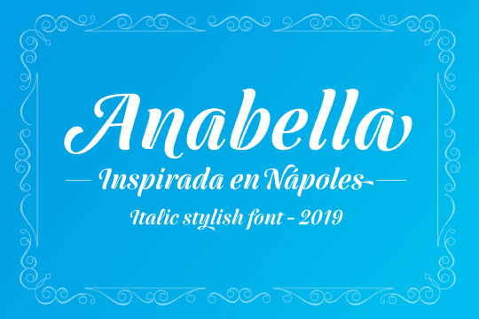 Anabella font
