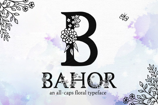 Bahor font