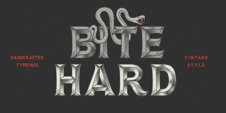 Bite Hard font