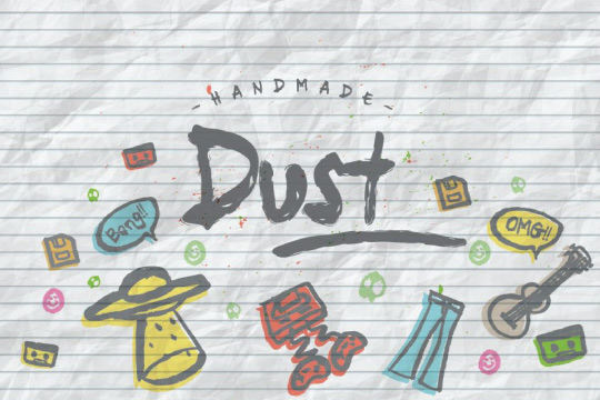 Dust font 