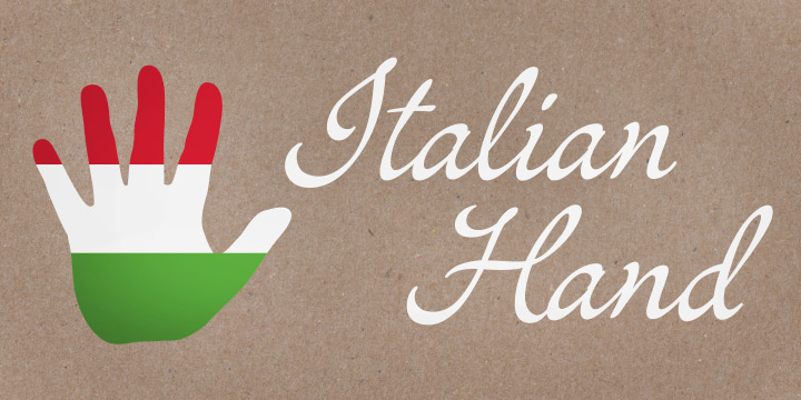 Italian Hand font