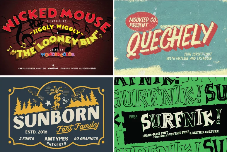 Best 60s Fonts – Add a Retro Touch to Your Designs
